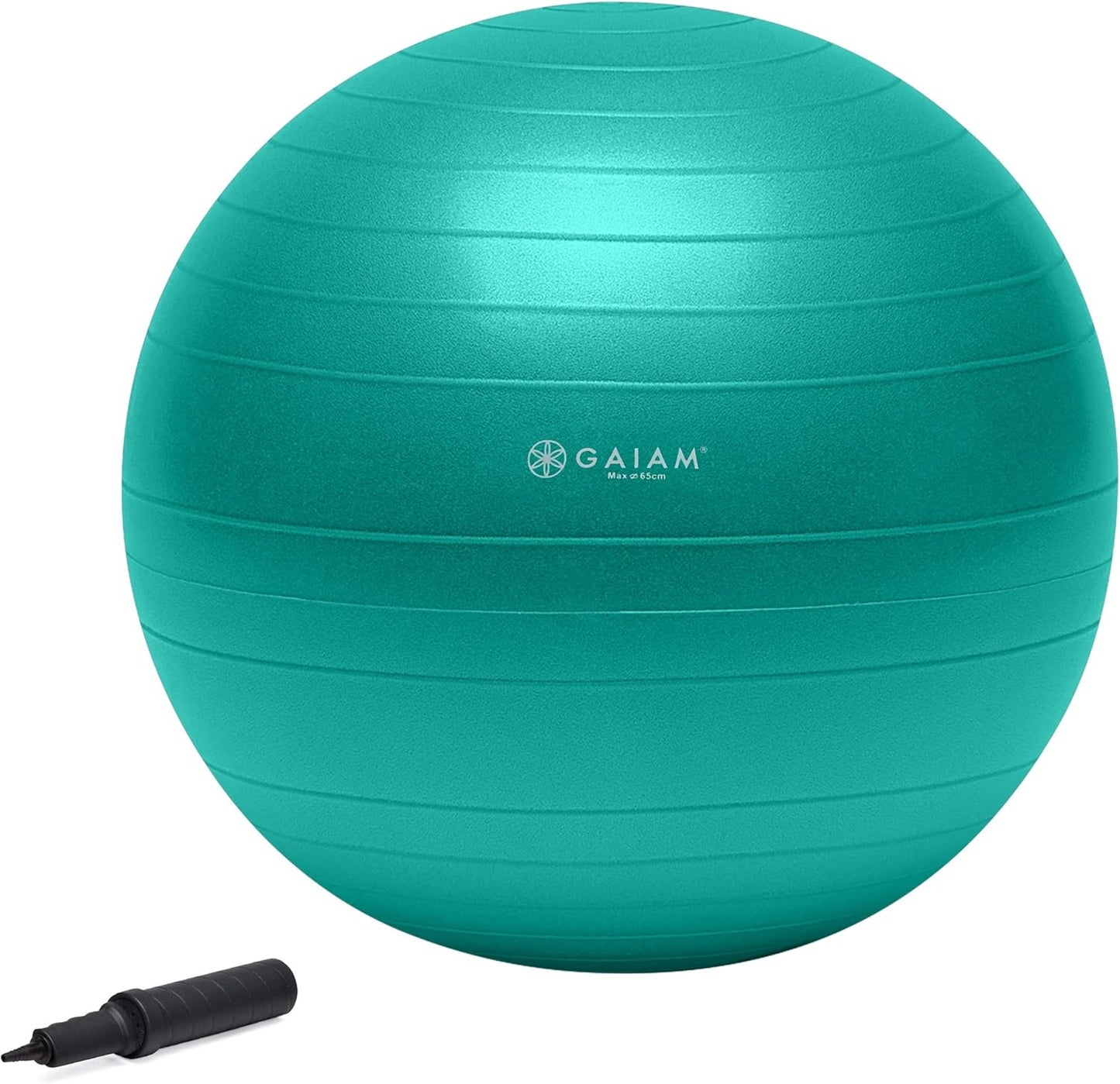 Gaiam Anti-Burst Yoga Ball for Balance & Fitness