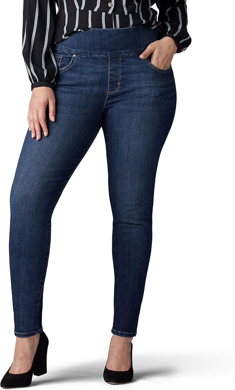 Lee Women's Plus Size Sculpting Slim Fit Skinny Leg Jeans Review