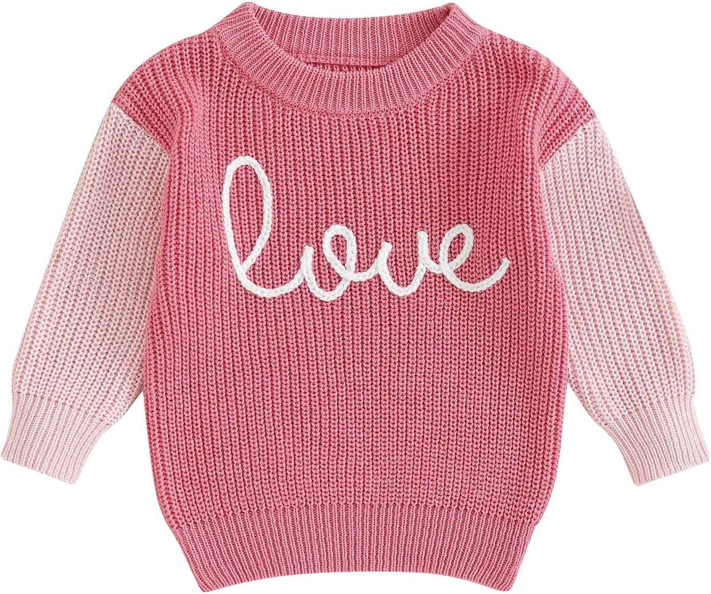 Sweetheart Toddler Crewneck Sweater