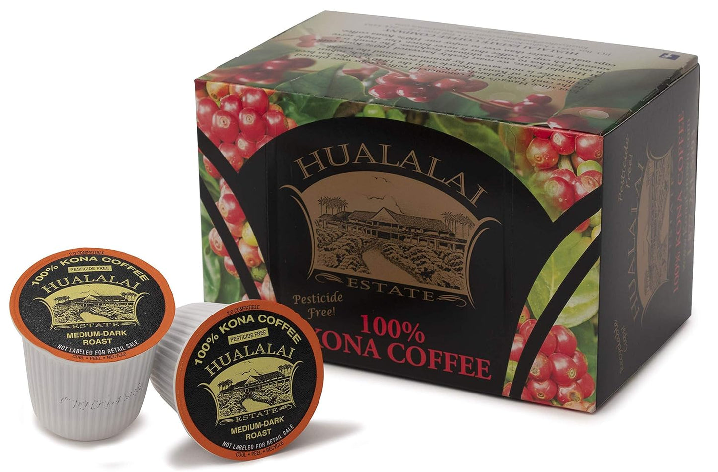 Hualalai Estate Premium Kona Coffee Pods