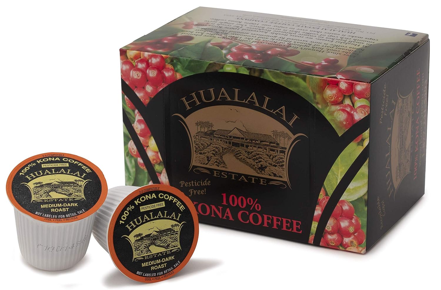 Hualalai Estate Premium Kona Coffee Pods