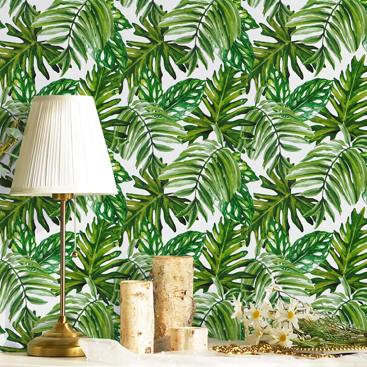 Tropical Peel and Stick Wallpaper for a Refreshing Home Decor