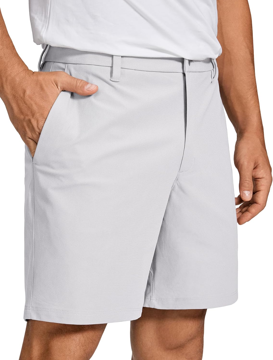CRZ YOGA Men's All Day Comfy Golf Shorts for Casual Wear