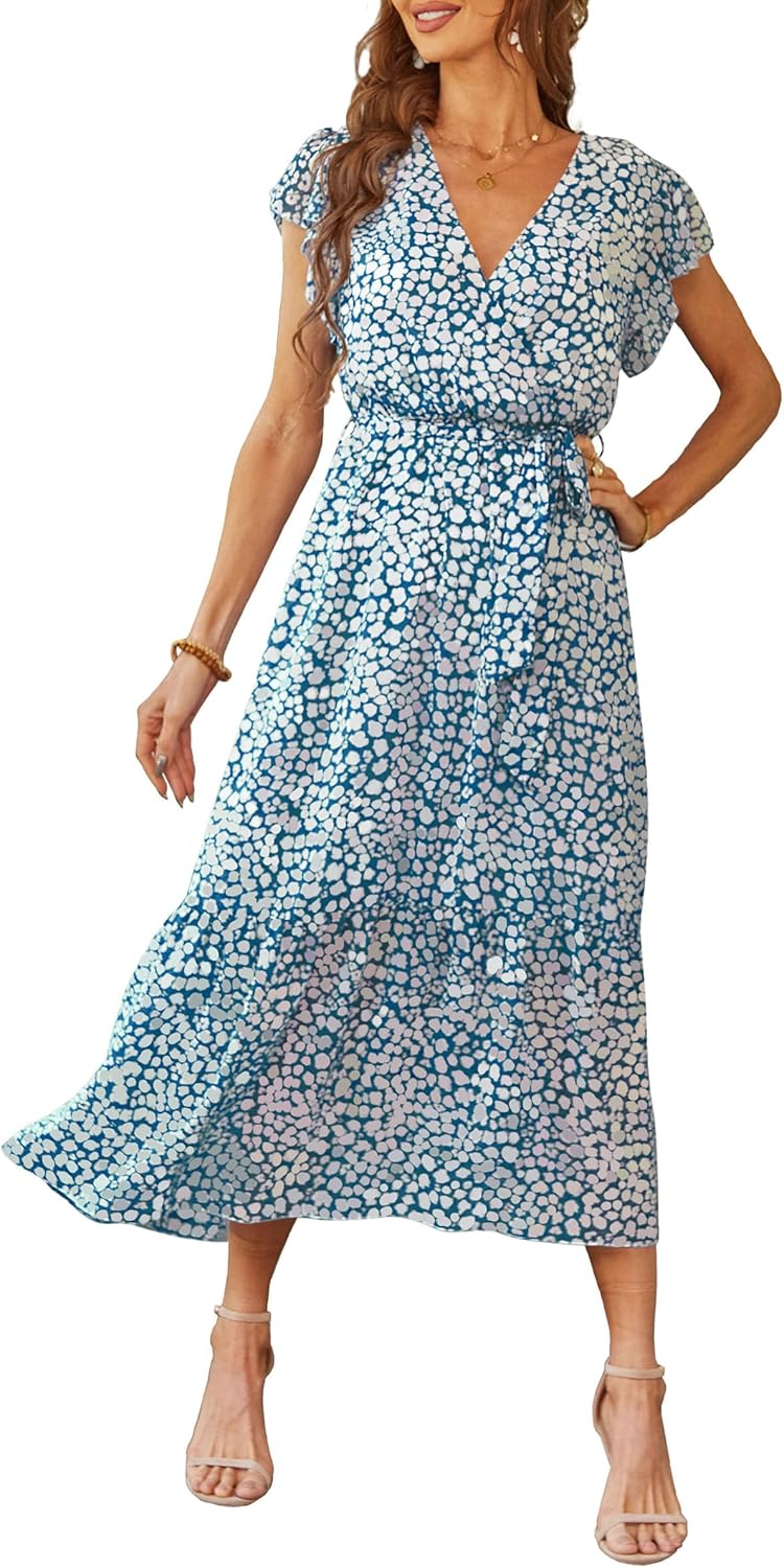 Bohemian Floral Maxi Dress for Women - Perfect Summer Style