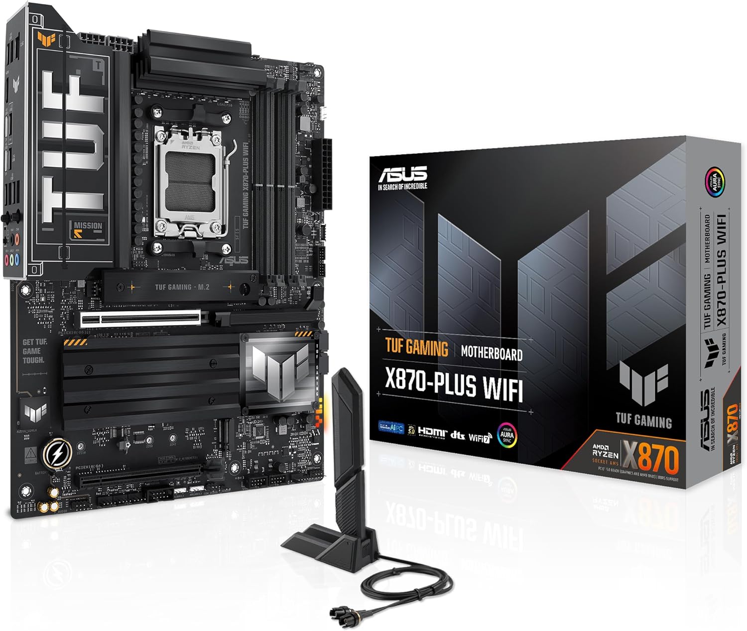 ASUS TUF Gaming X870-PLUS WiFi Motherboard for Ultimate Performance