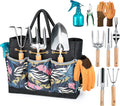 Gardening Tools 9-Piece Heavy Duty Garden Hand Tools - Durable Gift