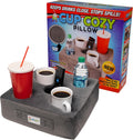 Cup Cozy Deluxe Pillow Cup Holder (Gray) - Couch Cup Holder Pillow