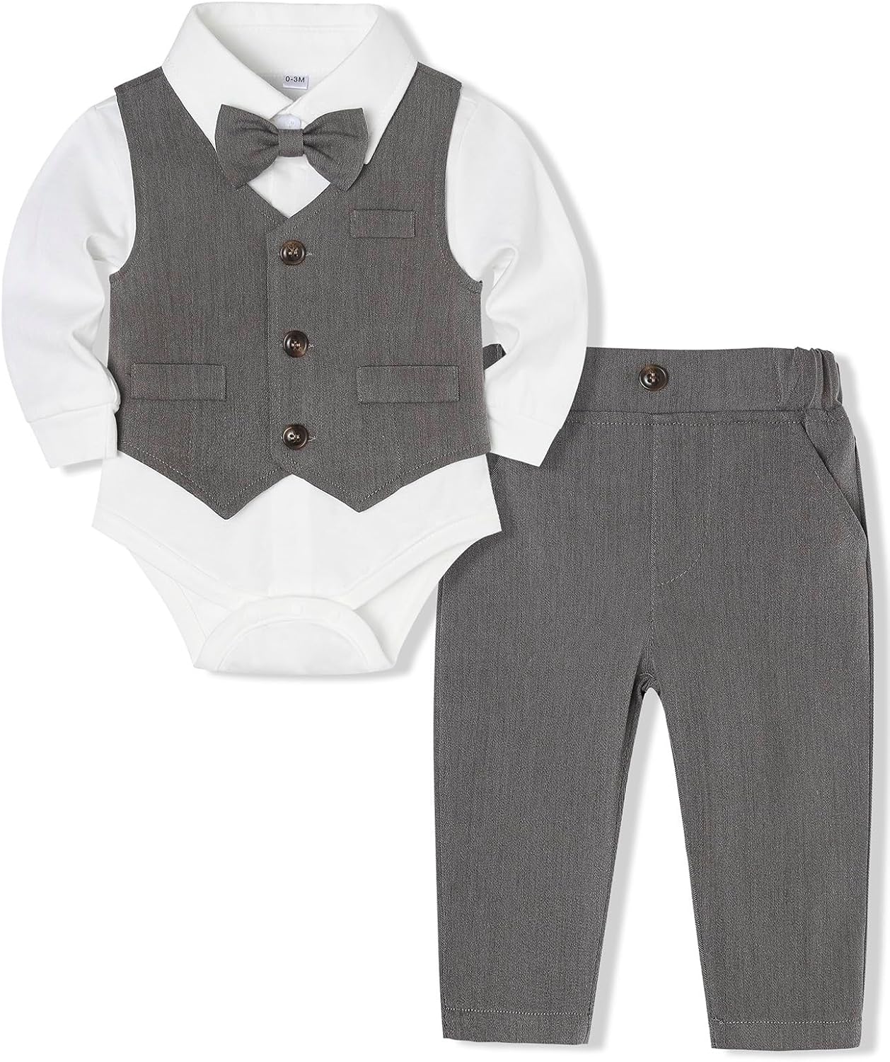 Baby Boy Clothes Suits for Gentlemen's Formal Events 4Pcs Set