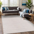 Beverly Rug Easy Jute Off White Rug 5x7 for Indoor Outdoor Use