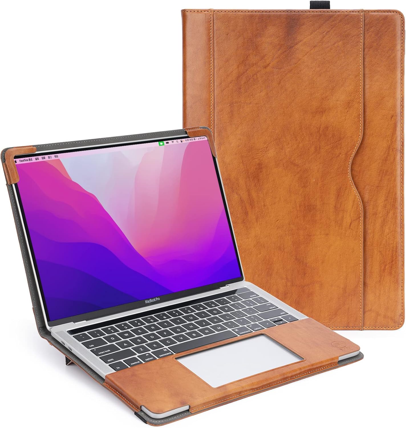 TYTX MacBook Air 13 Inch Genuine Leather Case with Stand Function