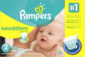 Pampers Swaddlers Diapers Size 2 186 Count - Gentle Leak Protection