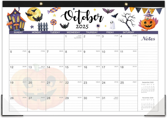 2025-2026 Desk Calendar: Large Ruled Blocks for Easy Planning!