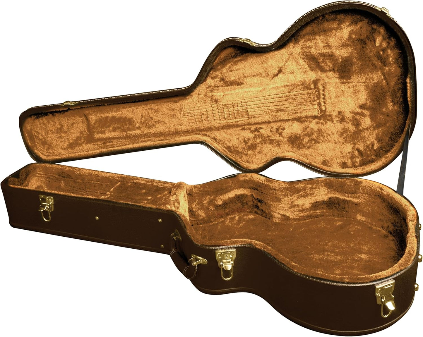 Washburn Deluxe Guitar Case: Ultimate Protection in Stylish Brown
