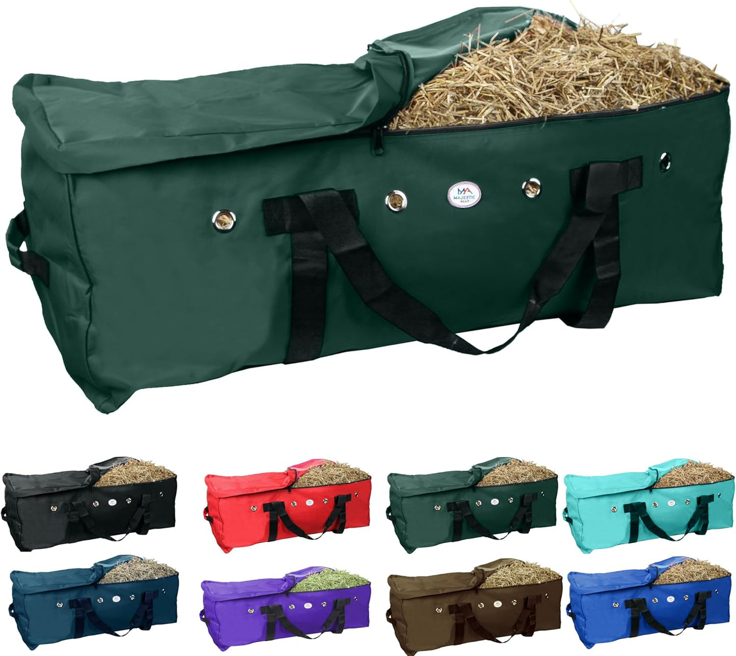 Heavy-Duty Hay Bale Storage Bag for Easy Transport and Durability