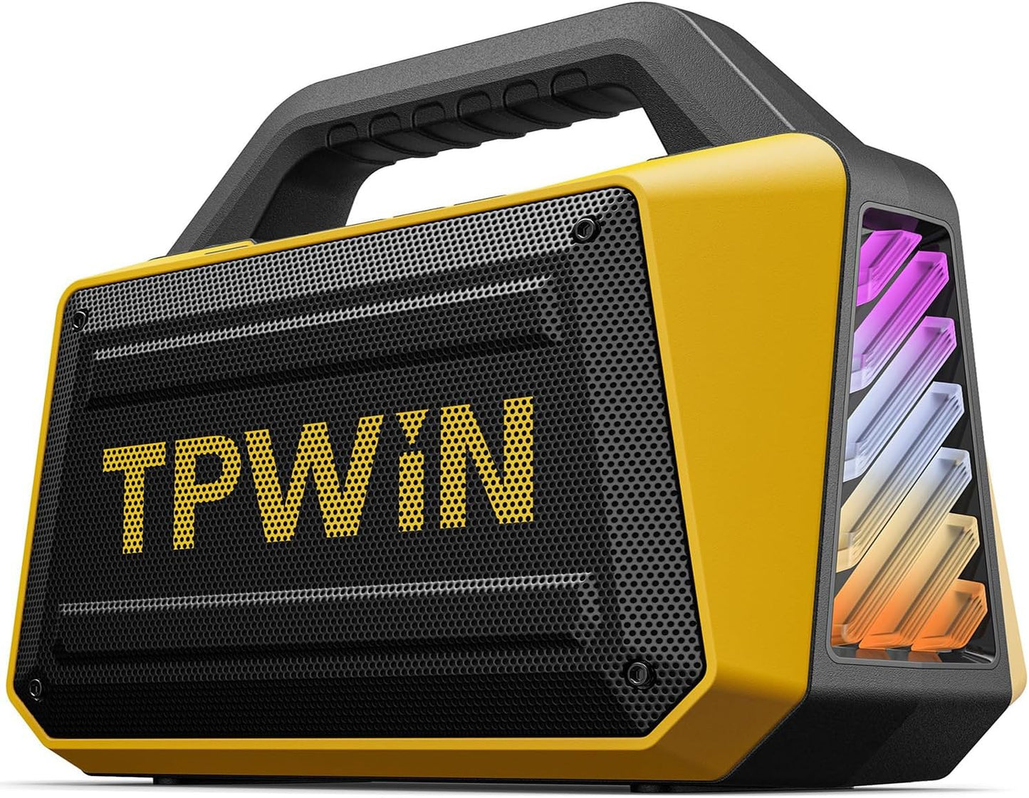 Portable Bluetooth Speakers with Deep Bass and Light Shows