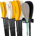 Paddle Storage Wall Rack for Kayak SUP Canoe Paddles - Holds 16