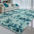 Sour Lemon 8x10 Area Rug for Bedroom - Super Soft Fluffy Shag Carpet