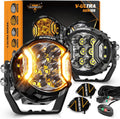 3 in 108W Side Shooter LED Pods with Amber DRL - Powerful Offroad