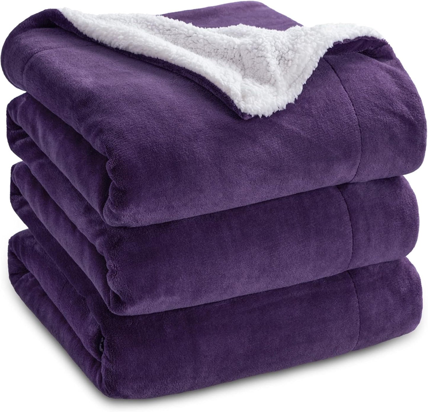 Bedsure GentleSoft Sherpa Fleece Blanket Queen Size Review