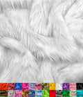 Cozy Shaggy Faux Fur Fabric for DIY Projects and Home Accessories