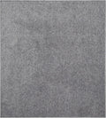 Ambiant Pet Friendly Grey Area Rug 6 ft Square - Soft, Stain Resistant