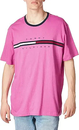 Tommy Hilfiger Men's Short Sleeve Signature Stripe T-Shirt Review