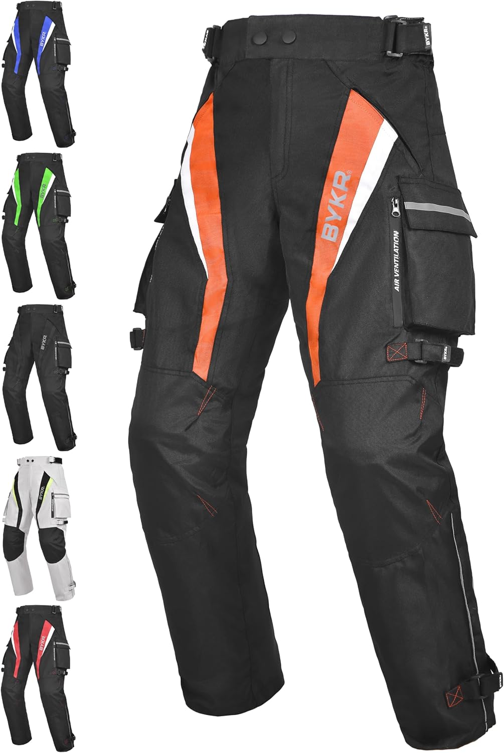Motorcycle Pants for Men and Women Armored Cordura Overpants