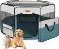 Portable Dog Playpen for Indoor and Outdoor Use, Large Capacity