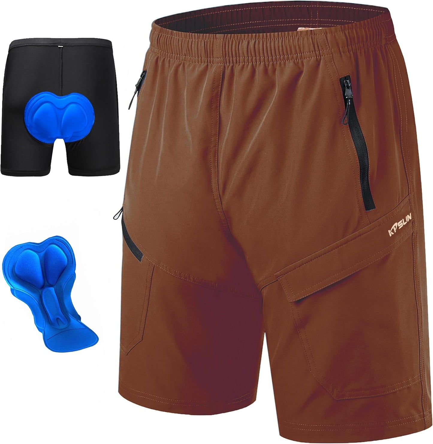 Men's Mountain Bike Shorts with 3D Padding for Ultimate Comfort