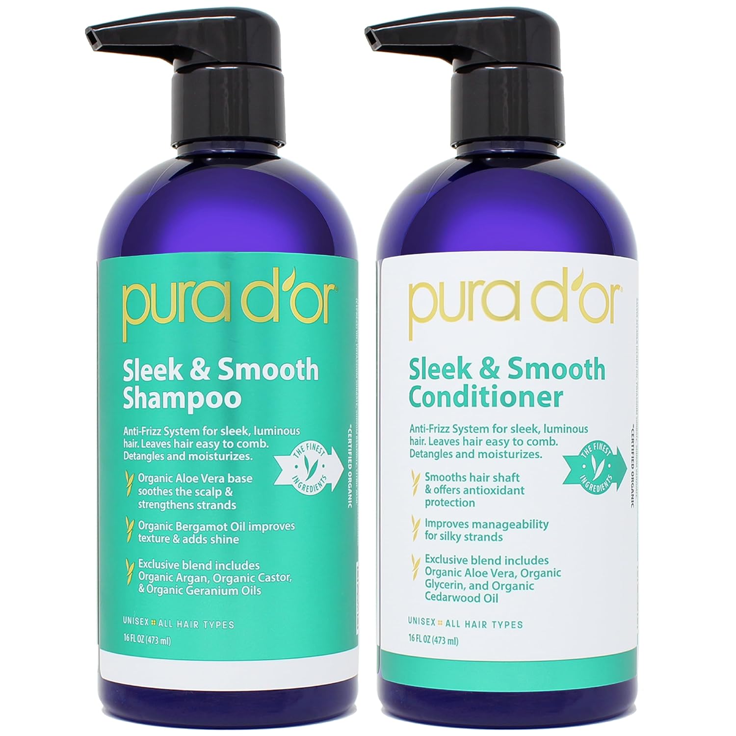 PURA D'OR Frizz-Free Hair Set