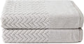 Texere 100% Organic Cotton Jacquard 650 GSM Bath Towels - Plush