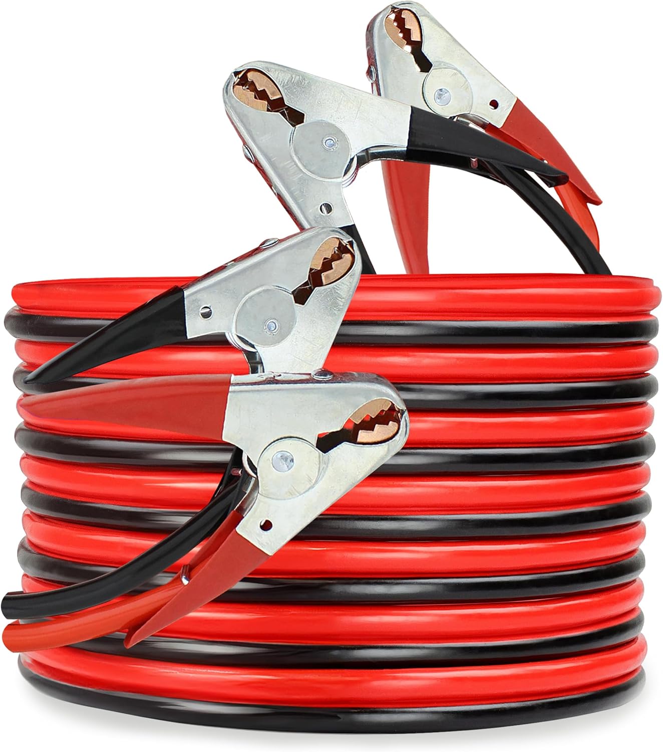 ABN Jumper Cables 25ft Long 2-Gauge 600 AMP for Vehicles