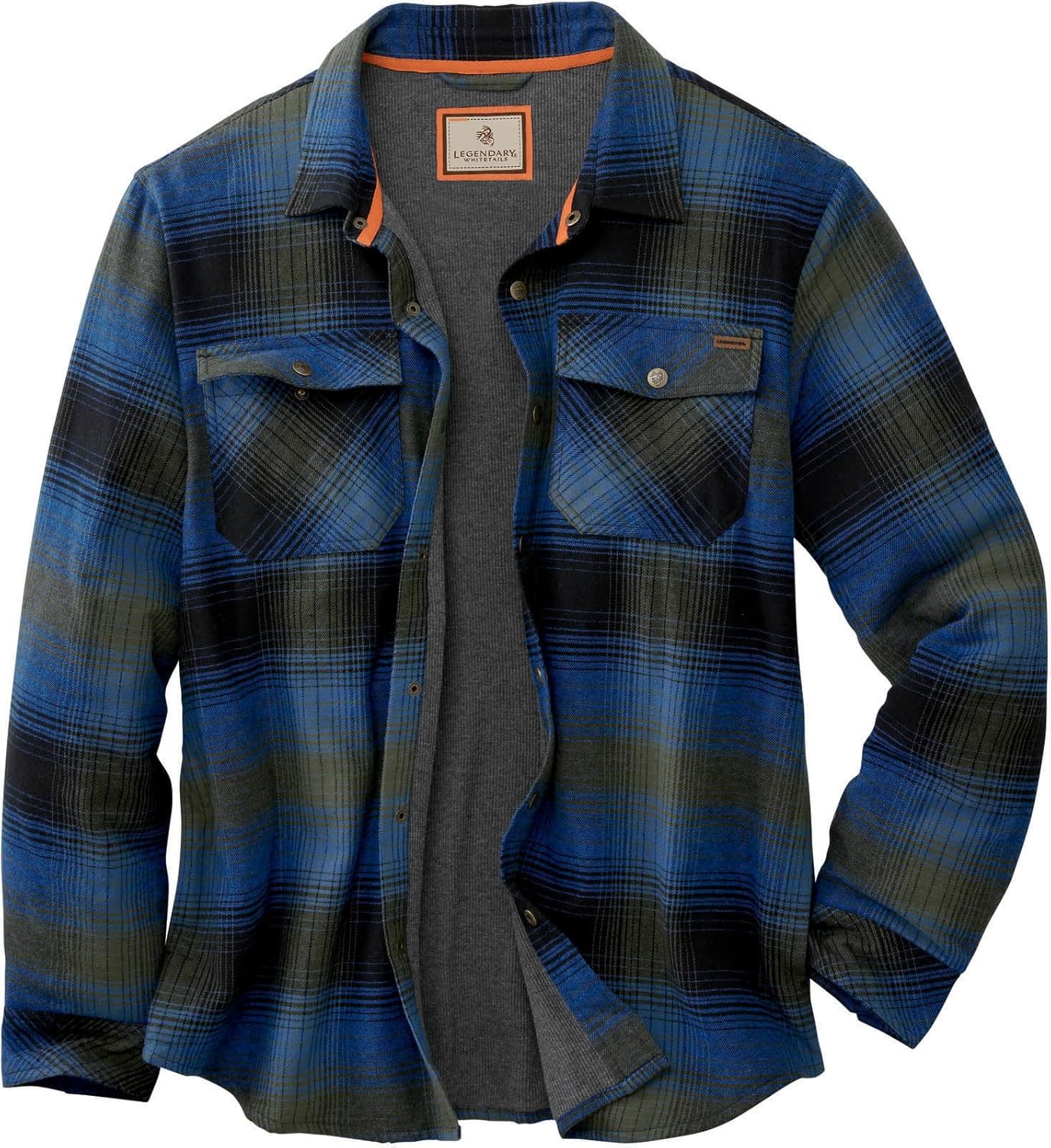 Legendary Whitetails Men's Thermal Lined Shirt Jacket for Comfort