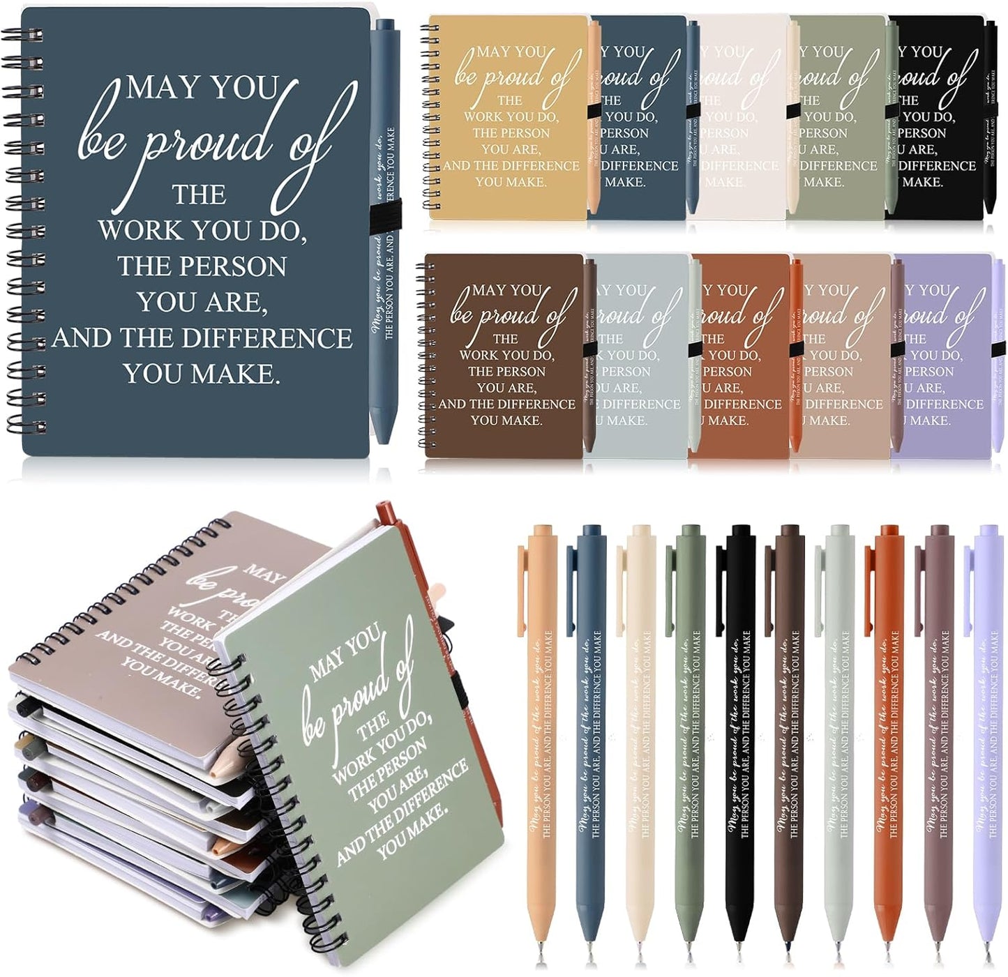 Honoson Employee Appreciation Gifts with Inspirational Notebooks