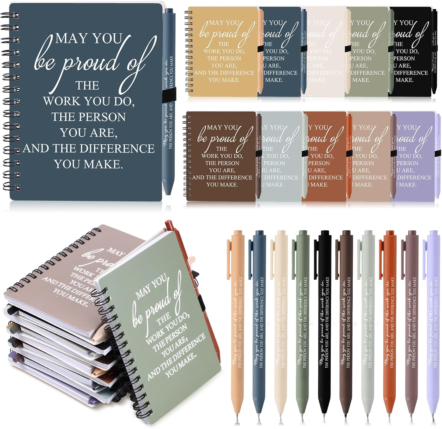 Honoson Employee Appreciation Gifts with Inspirational Notebooks