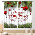 TKUYO Christmas Curtains Set - Festive Holiday Decor for Home!
