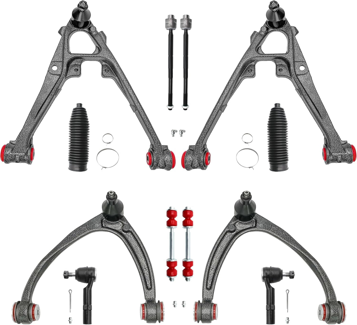 12pc Front End Suspension Kit for Chevy Silverado and GMC Models