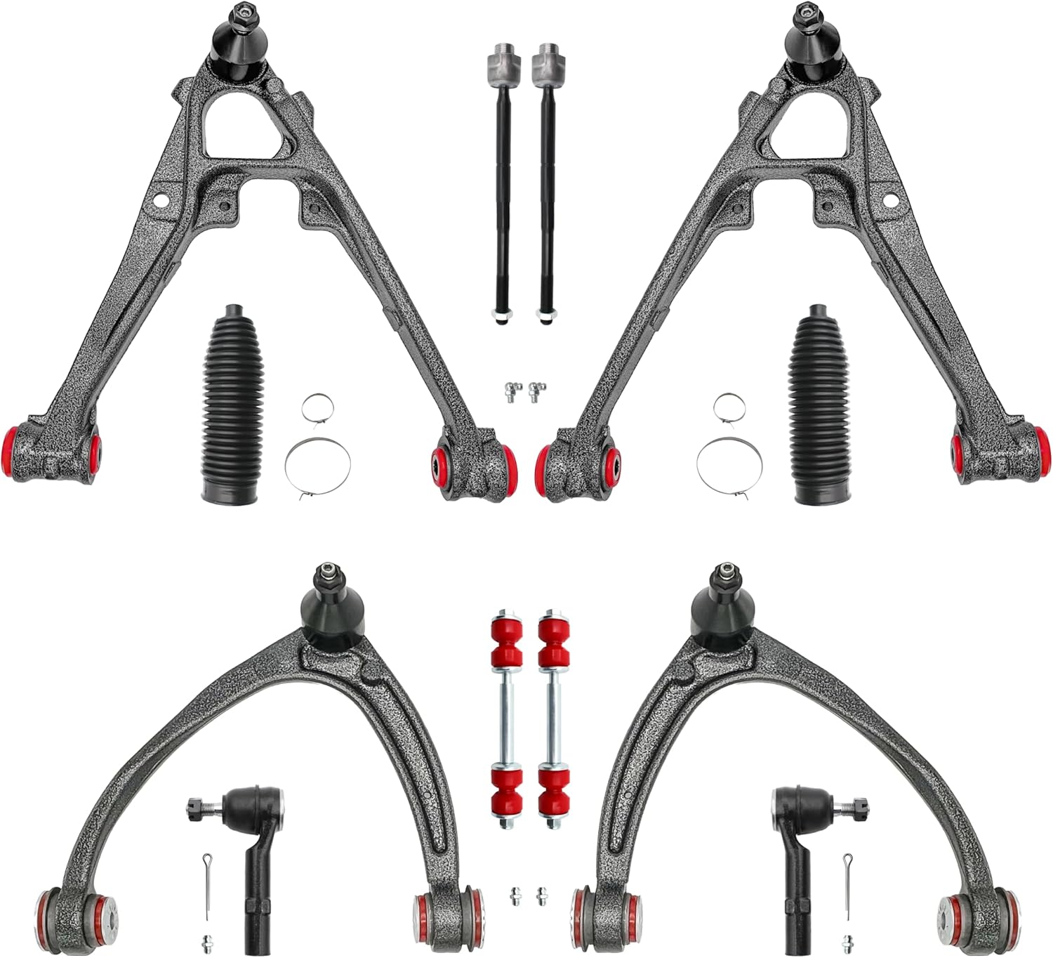 12pc Front End Suspension Kit for Chevy Silverado and GMC Models