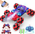 ATHLERIA 8WD Gesture Sensing RC Stunt Car - Octopus 8-Wheel Stunt Toy