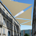 20ft x 20ft x 20ft Sun Shade Sail Triangle Canopy - Heavy Duty UV
