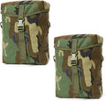 MT 2Pcs US Military MOLLE Sustainment Pouch for Utility Use