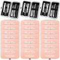 Therwen 24 Sets 8-in-1 Mother's Day Manicure Set - Bulk Gift Kit