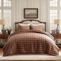 Pearl Velvet Quilt King Size Bedding Set - Lightweight Luxury
