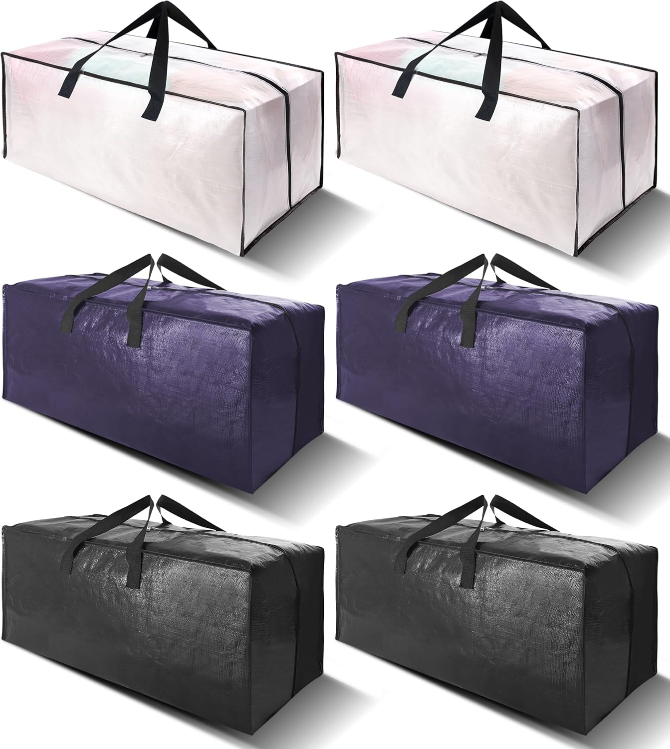 Extra Large Moving Bags with Backpack Straps for Easy Transport