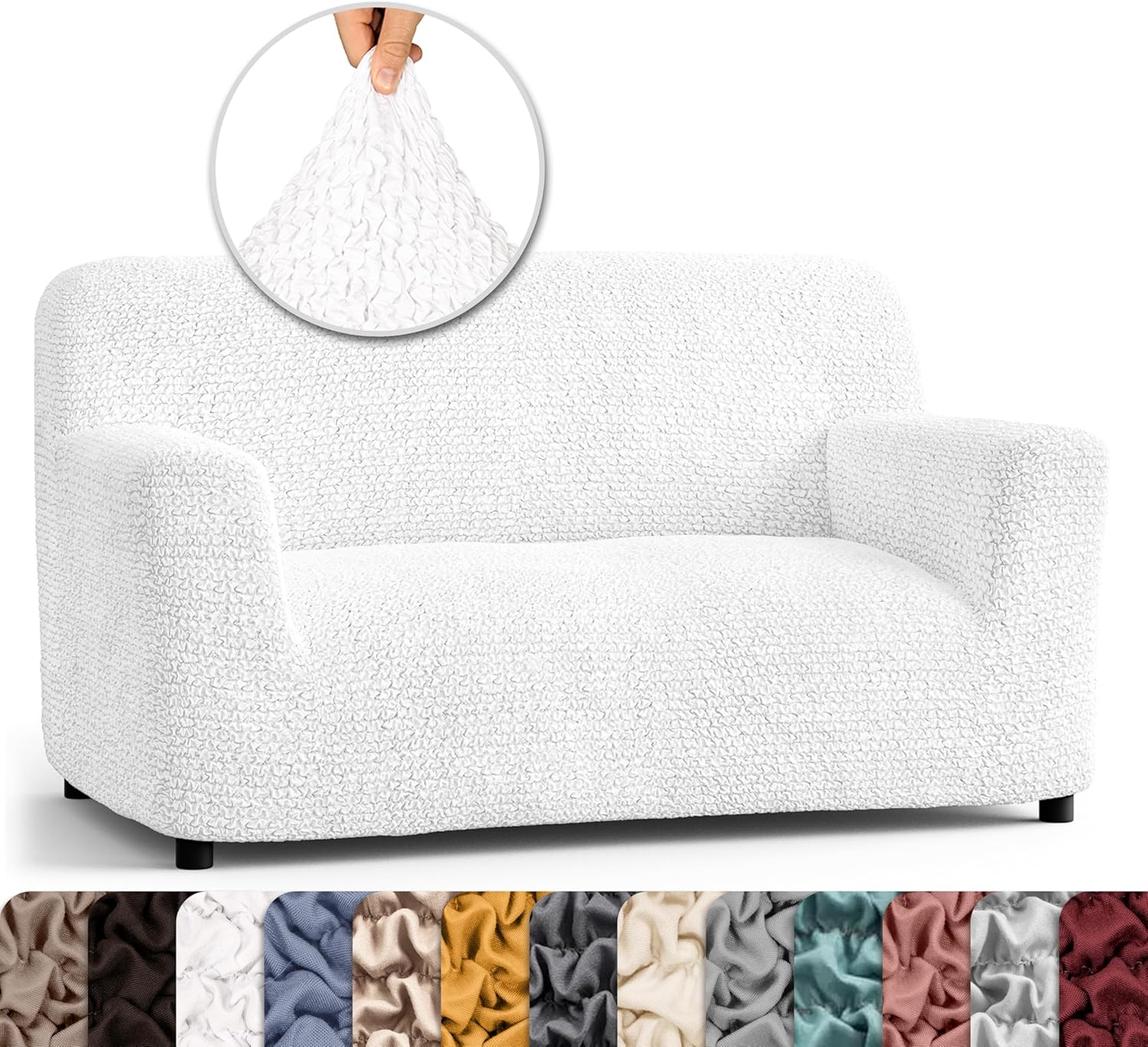 Loveseat Slipcover by PAULATO - Perfect Fit for Your Sofa