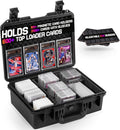 Card Case for 600+ Graded Cards - Rigid Waterproof Organizer