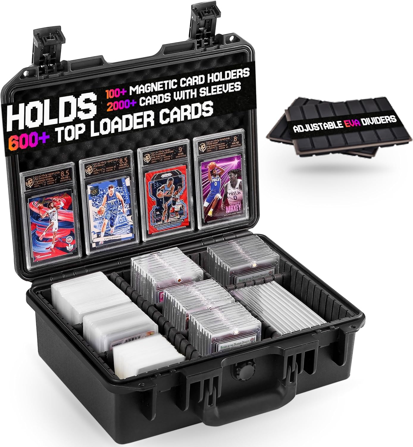 Card Case for Sport Cards Storage - Waterproof Organizer Box