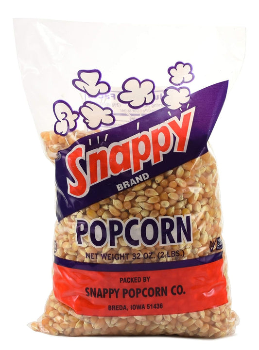 Snappy 2lb Yellow Popcorn Kernels for Perfect Popping!