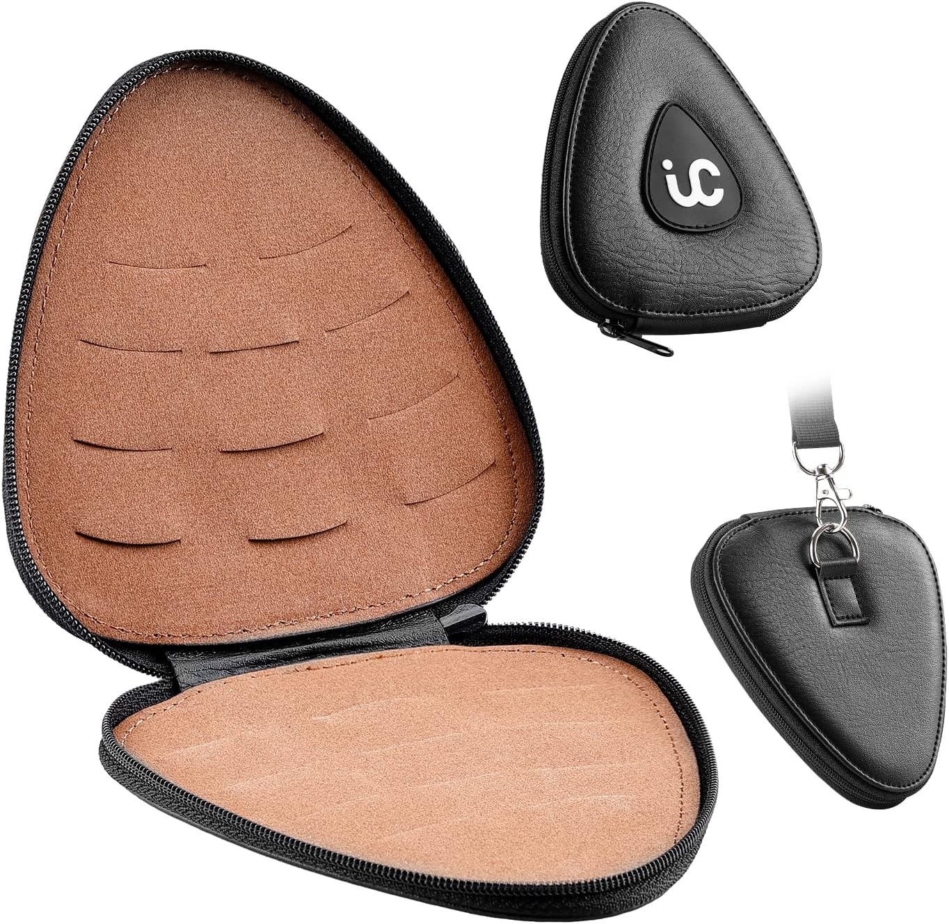 Organize Picks in Style with PU Leather Case