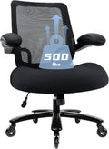 500lbs Big and Tall Office Chair - Heavy Duty Mesh Ergonomic Desk